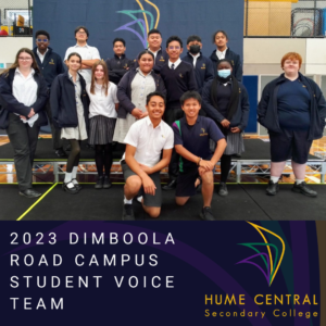 2023 Dimboola Road Campus Student Voice Team