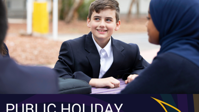 Public Holiday – Monday March 13