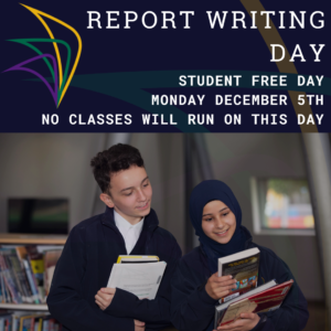 Student Free Day - Report Writing Day
