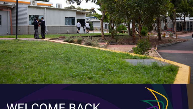 Welcome Back Years 8 & 9 – Tuesday 31st January