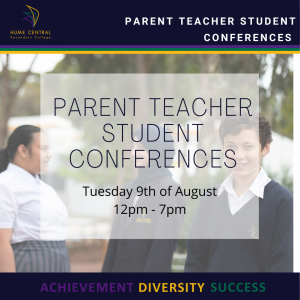 Parent Teacher Student Conferences - Tuesday 9th August