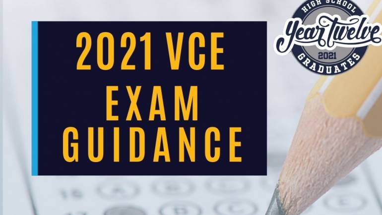 Guidance for students completing 2021 VCE written examinations