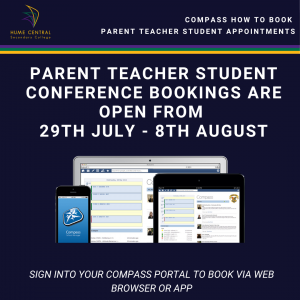 Term 3 Parent/Teacher/Student Conference Bookings