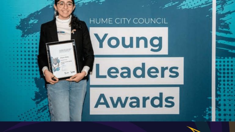 Congratulations Aleyna Ozsoy – Hume Young Leader Award
