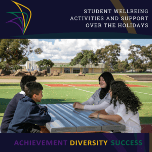 Student wellbeing activities and support over the holidays