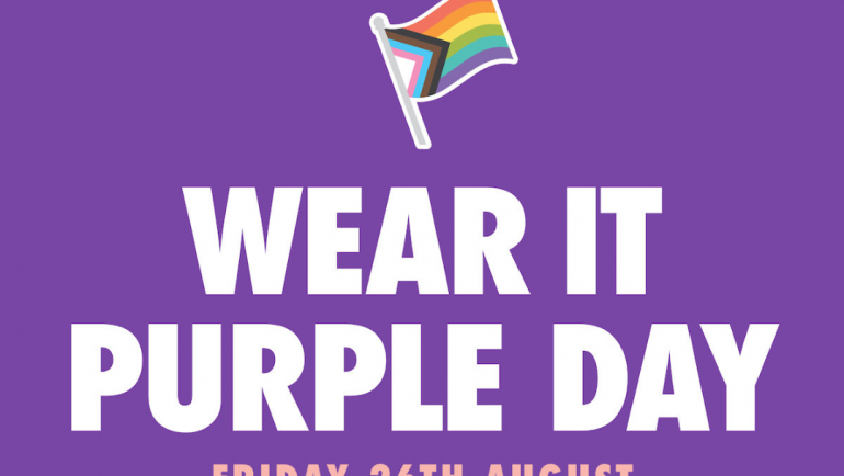 Wear it Purple Day – Friday 26th August