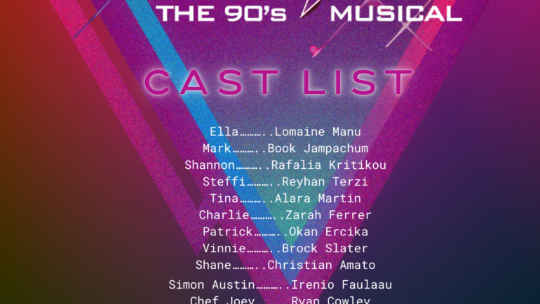 Popstars the Musical – Cast List