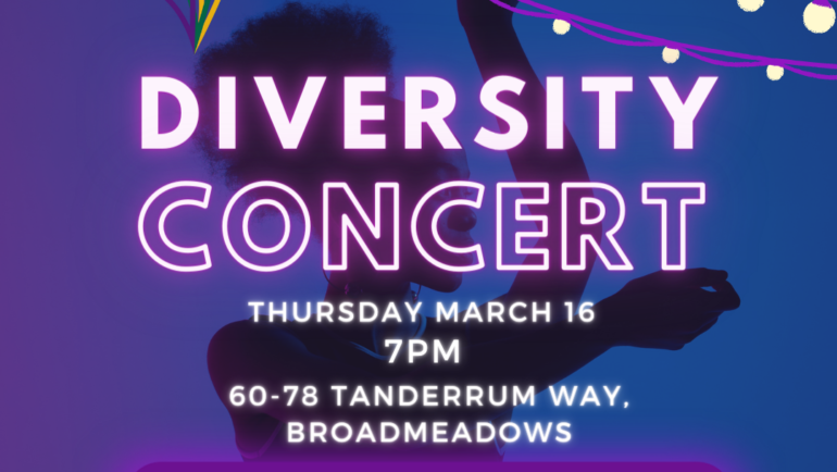 Diversity Concert – Thursday March 16 – Tickets on Sale NOW